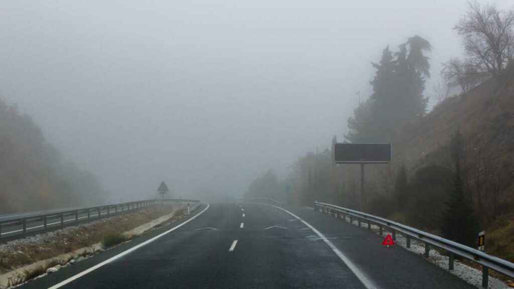 Baixas temperaturas nas rodovias