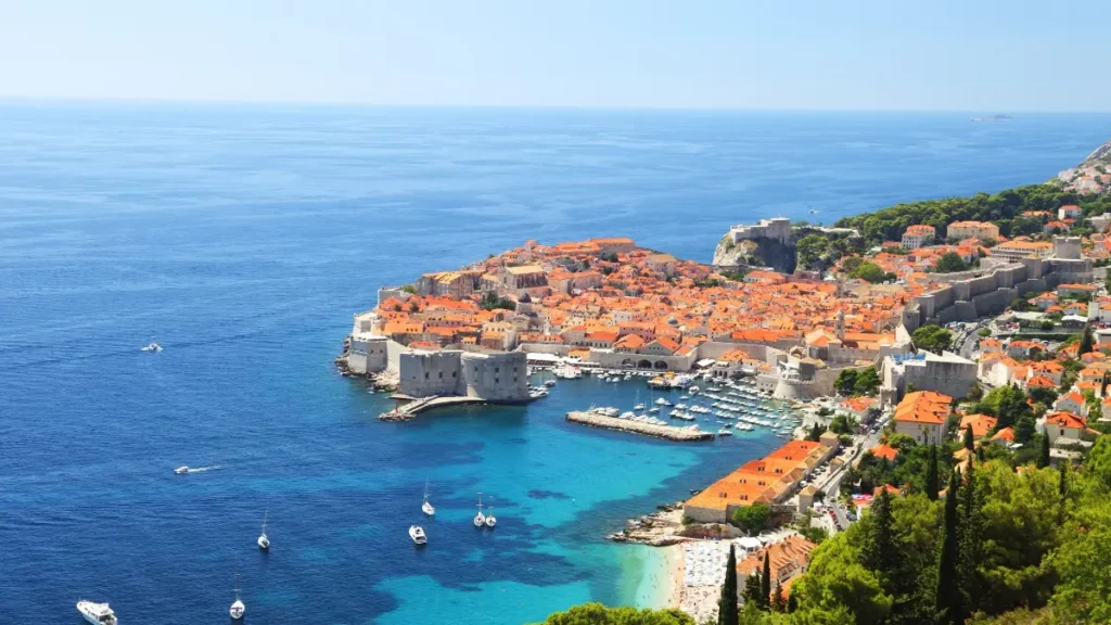 Cidade Antiga de Dubrovnik na Croácia