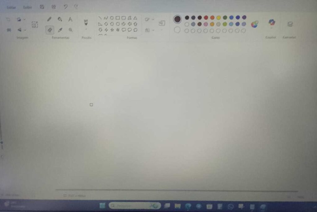 Como aumentar borracha do paint no notebook